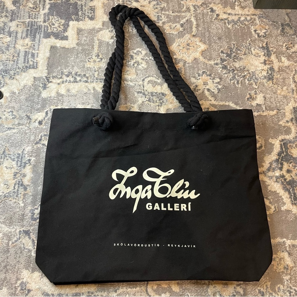 Iceland Gallery Reykjavik Black Tote Bag